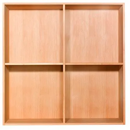 Kidi Bücherregal - Massiv gezinkte Eiche - Naturöl - 20 cm